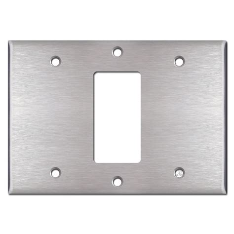 Low Profile Flat Blank Switch Plate 1